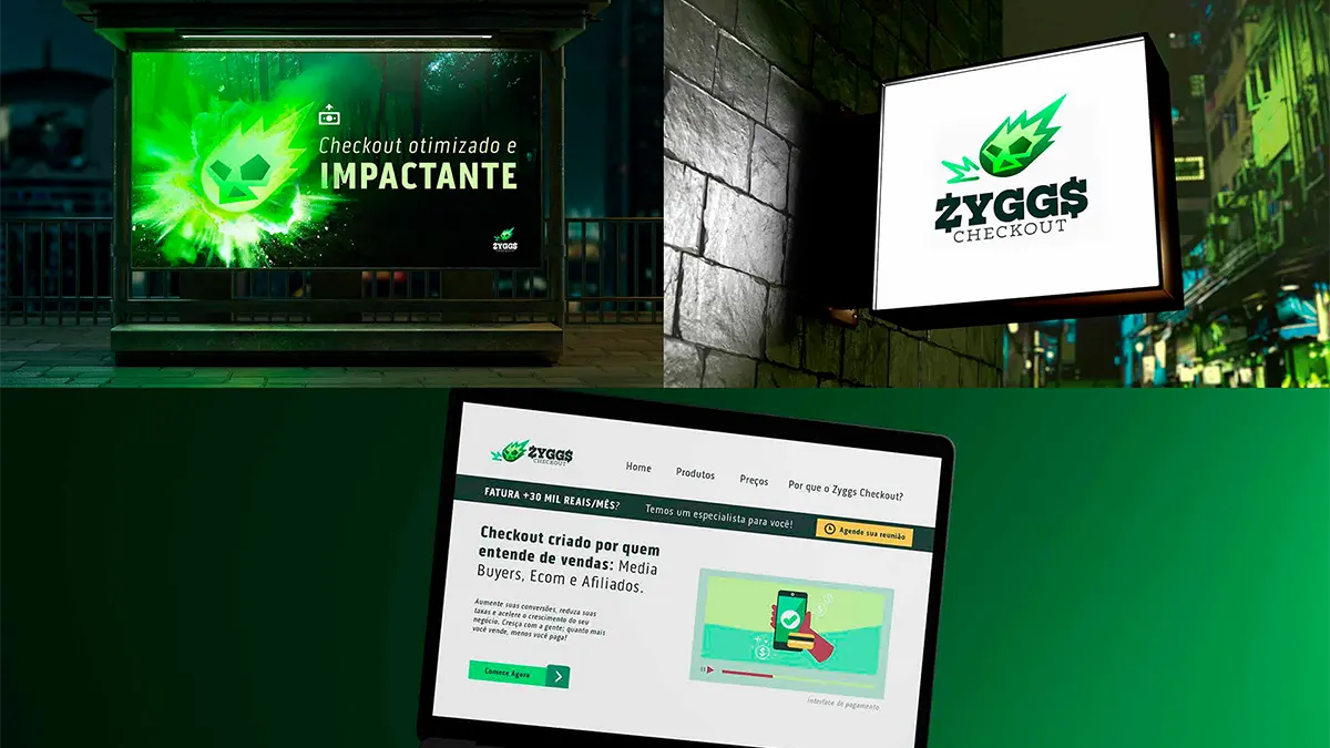 Zyggs Checkout · Plataforma de Vendas